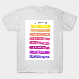 Kid wellbeing resource T-Shirt